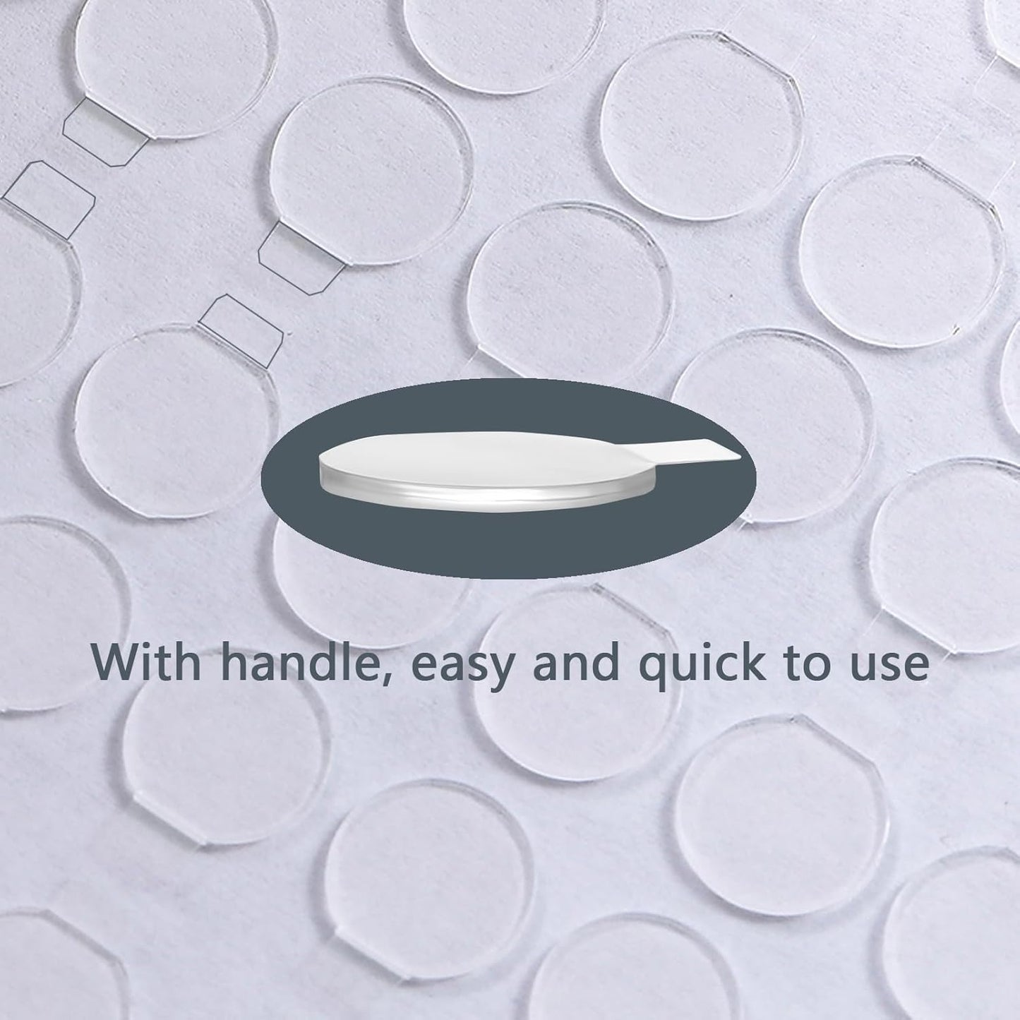 Adhesive Stick dots Two-Sided Sided Mounting Putty Stick Tack for Wall Hanging Crafts Balloons Festival Party Decorations,Clean Removable(0.4"*0.4"-100)