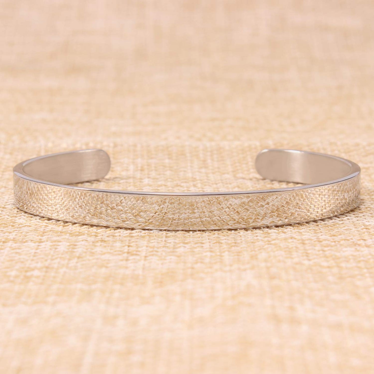 Btysun Inspirtaional Gifts for Women Bracelets for Teen Stainless Steel Cuff Bracelet Motivational Funny Gift for Her Friend Bir