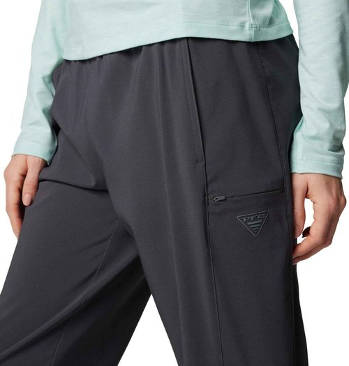 Columbia Women's PFG Uncharted Pull On Pant, Shark, Large