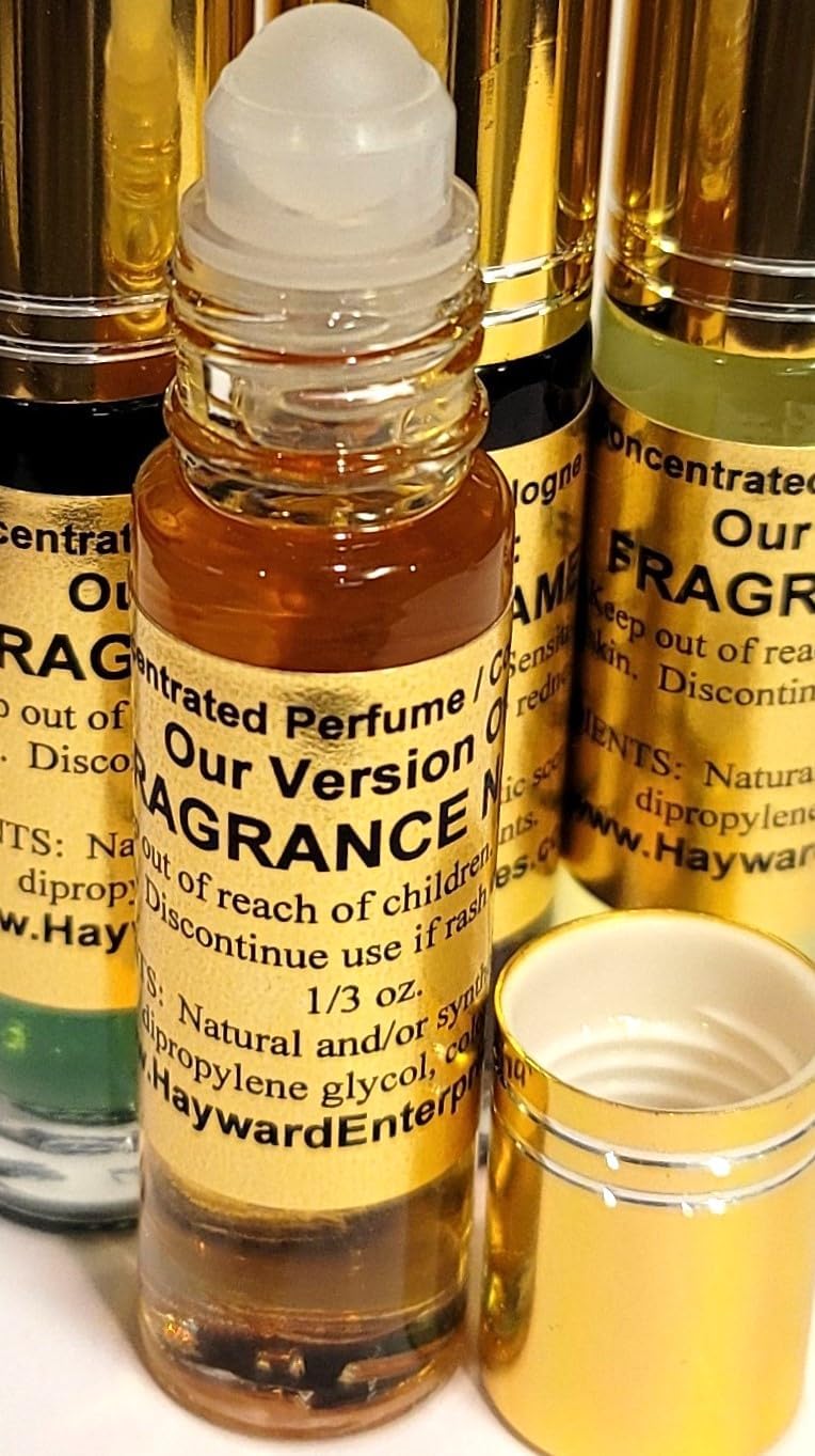 HYWD Enterprises Perfume Oil Compatible to AMBER ABSOLUTE for Men and Women, Unisex Fragrance Rendition, Eau de Parfum, 1/3 oz.