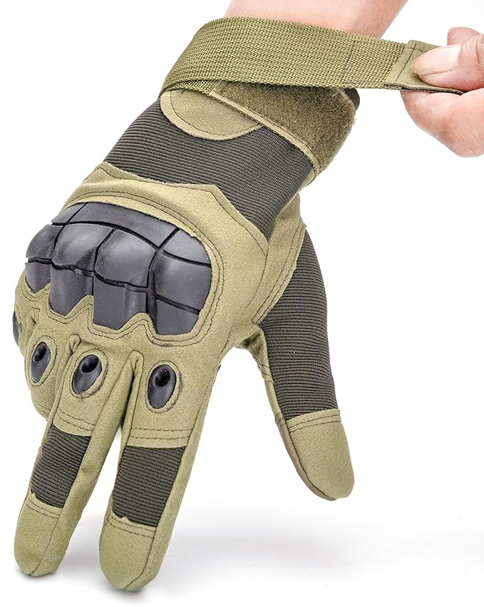 GCSIOM Touchscreen Tactical Gloves for Outdoor Protection Gloves, Cycling, Motorcycle Riding, Rock Climbing
