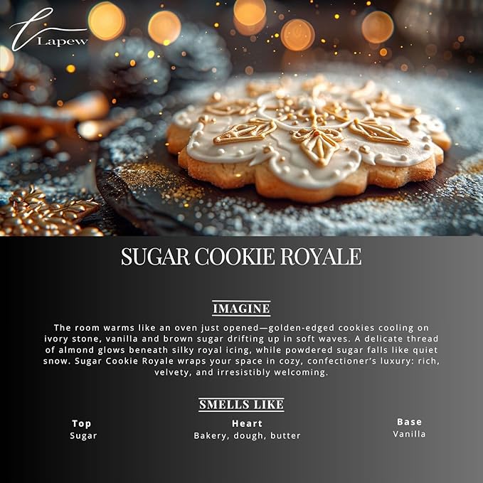 Sugar Cookie Royale Carpet Freshener Powder 16 oz | Powerful Odor Eliminator for Home | Upholstery Deodorizer | Carpet Deodorizer | Cat Litter Box