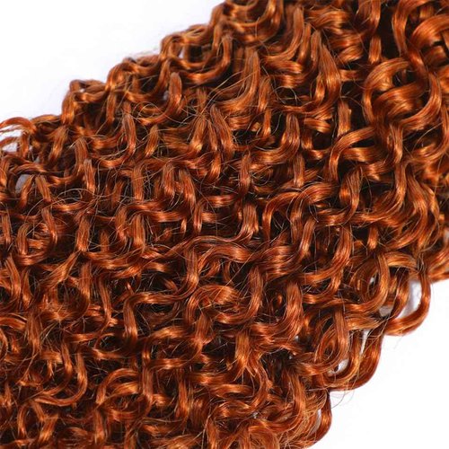 Ginger Bundles Human Hair 350 Kinky Curly Bundles Ginger Orange Curly Bundle Human Hair 30 30 30 inch 300g