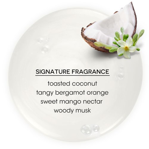 Bain de Terre Ultra Hydrating Shampoo & Conditioner Set | Coconut Papaya | Overly Dry, Damaged Hair | Paraben Free | 33.8 Fl Oz