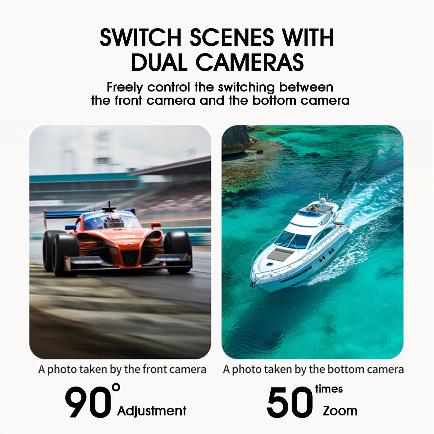Drone with Camera 4k,HD Drones for Adults,Pocket - Sized Drone with Optical Flow Positioning, Foldable Design & HD Camera (3 batteries)