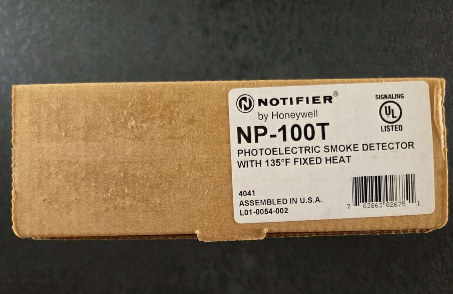 Notifier NP-100T Detector NP-100T