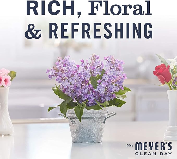 Mrs. Meyer's Clean Day Room Freshener, Lilac, 8 Fl Oz (Pack of 2)