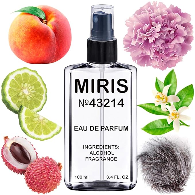 MIRIS No. 43214, Inspired by Fleur Narcotique, Long-Lasting Unisex Eau de Parfum for Women & Men, Spray 3.4 Fl Oz / 100 ml