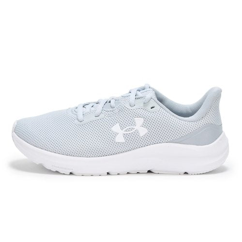Under Armour Women's Charged Pursuit 4, (014) Halo Gray/Mod Gray/White, 8, US