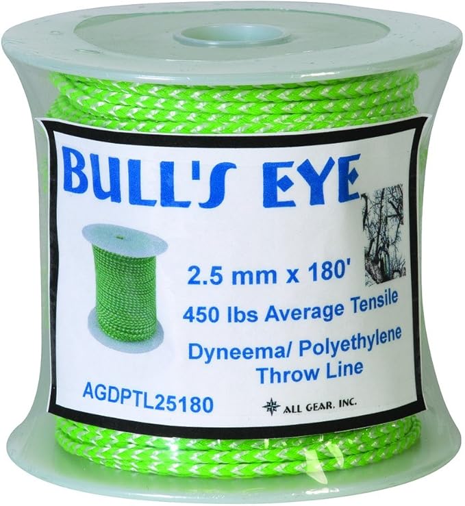 Weaver Arborist Bull's Eye Throw Line , Green, 2.5mm