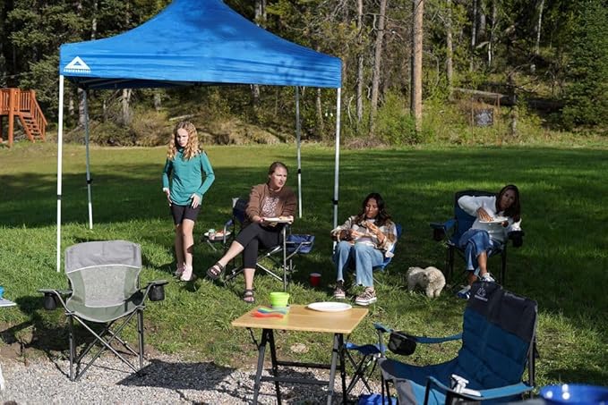 Alpine Mountain Gear Mega Mesh Outdoor Chair for Camping/Hiking/Backpacking by Caddis Sports