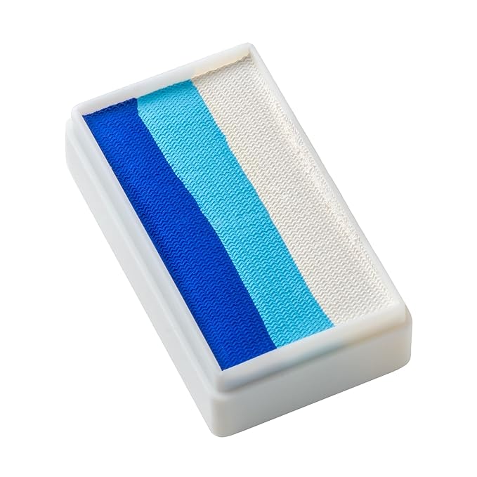 TAG Face and Body Paint - 1 Stroke Split Cake 30g - Bluebird
