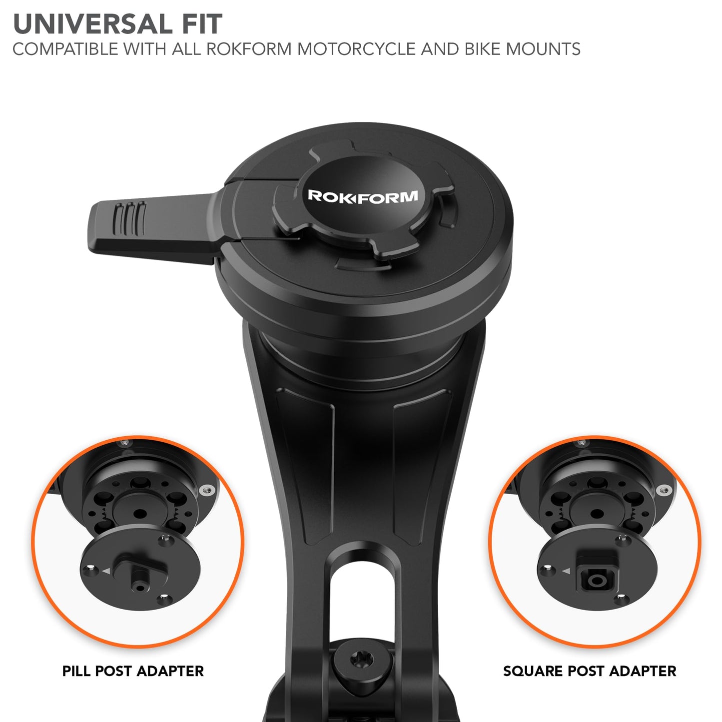 Rokform - Universal Motorcycle Mount Vibration Dampener, For Motorcycle And Bike Phone Mounts, For Iphone, Samsung, & Pixel Twis