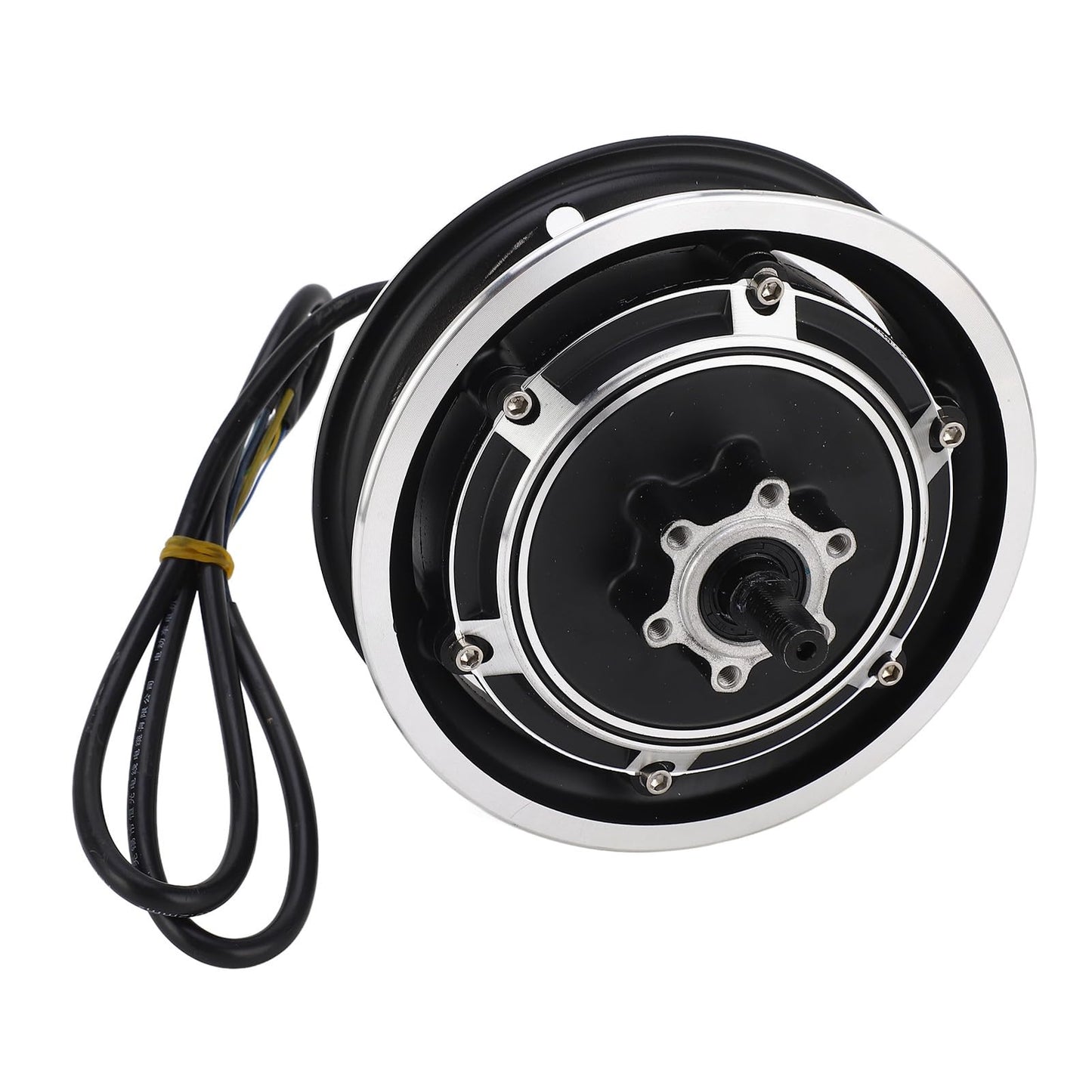 10 Inch Electric Scooter HUB Motor, 48V 1000W Noiseless Electric Brushless Disc Brake Hub Motor Aluminum Alloy Wheel Hub Motor for Electric Bikes, Electric Scooters, Folding