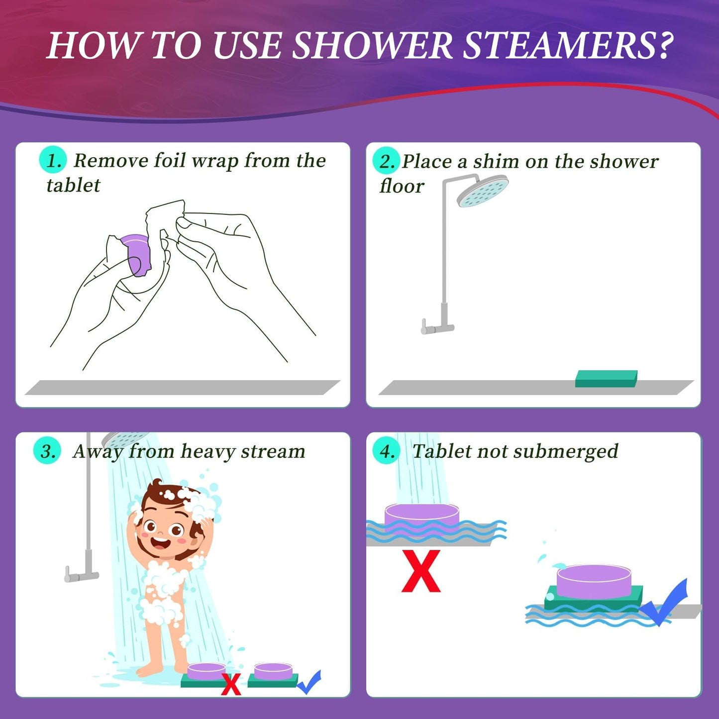 Shower Steamers Aromatherapy - 21Pcs Birthday Gifts for Women, Wife, Mom, Essential Oil, Nasal Relief, Self Care Home Spa Gifts for Women, Teacher Appreciation Gift for Her