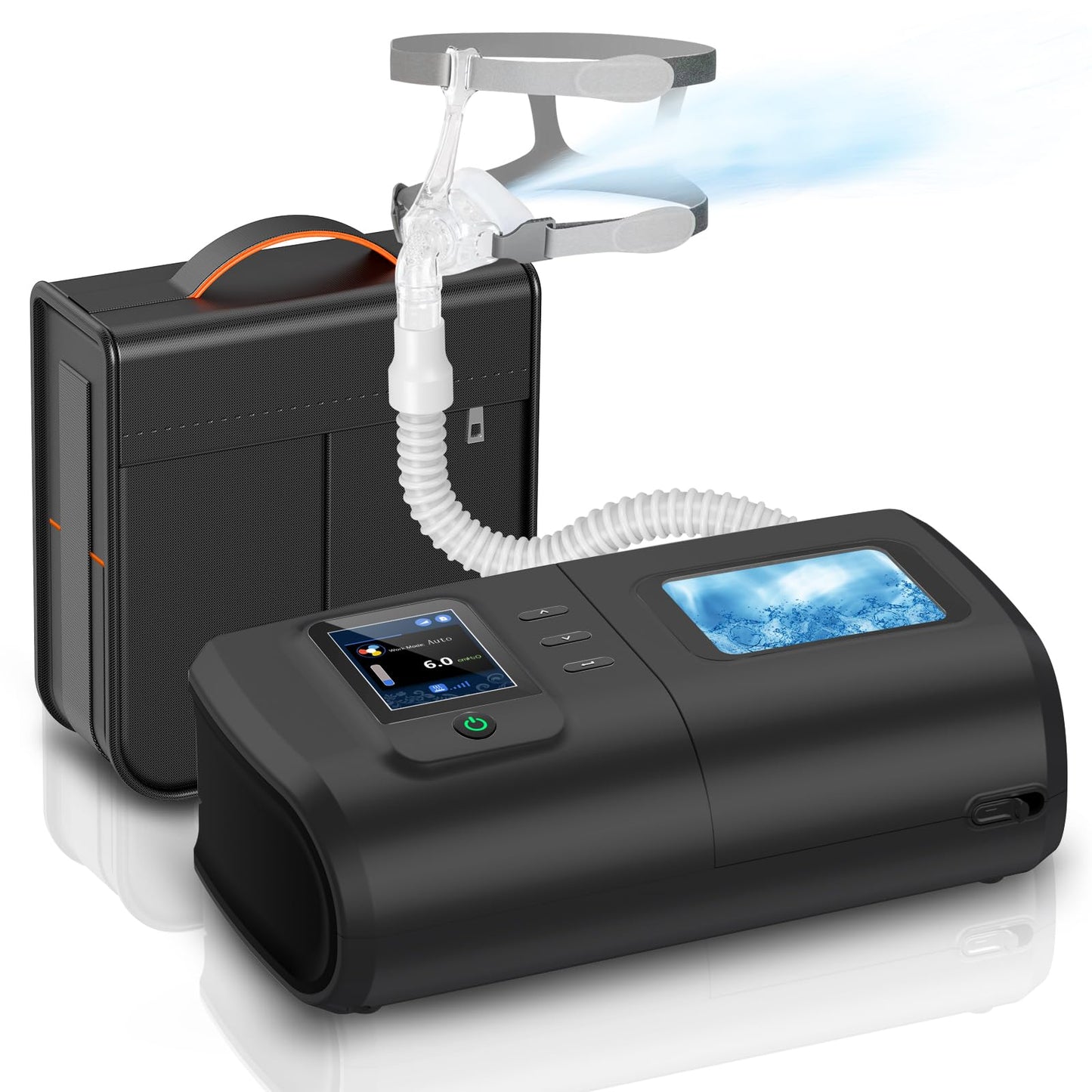 Sleep Apnea fit for Auto CPAP Machine with Hose and Humidifier Ues for Home