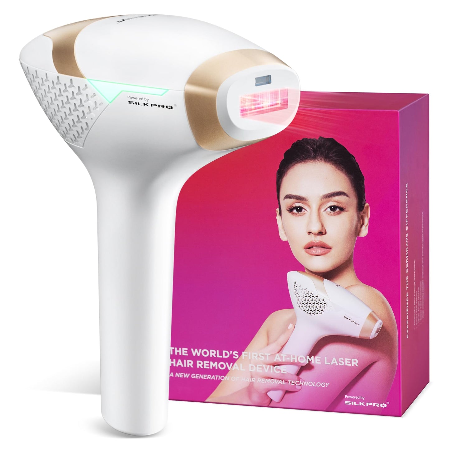 DermRays 810nm Diode Laser Hair Removal for Women and Men, The FDA-Cleared Home-Use Device, Permanent Reduction in Hair Regrowth