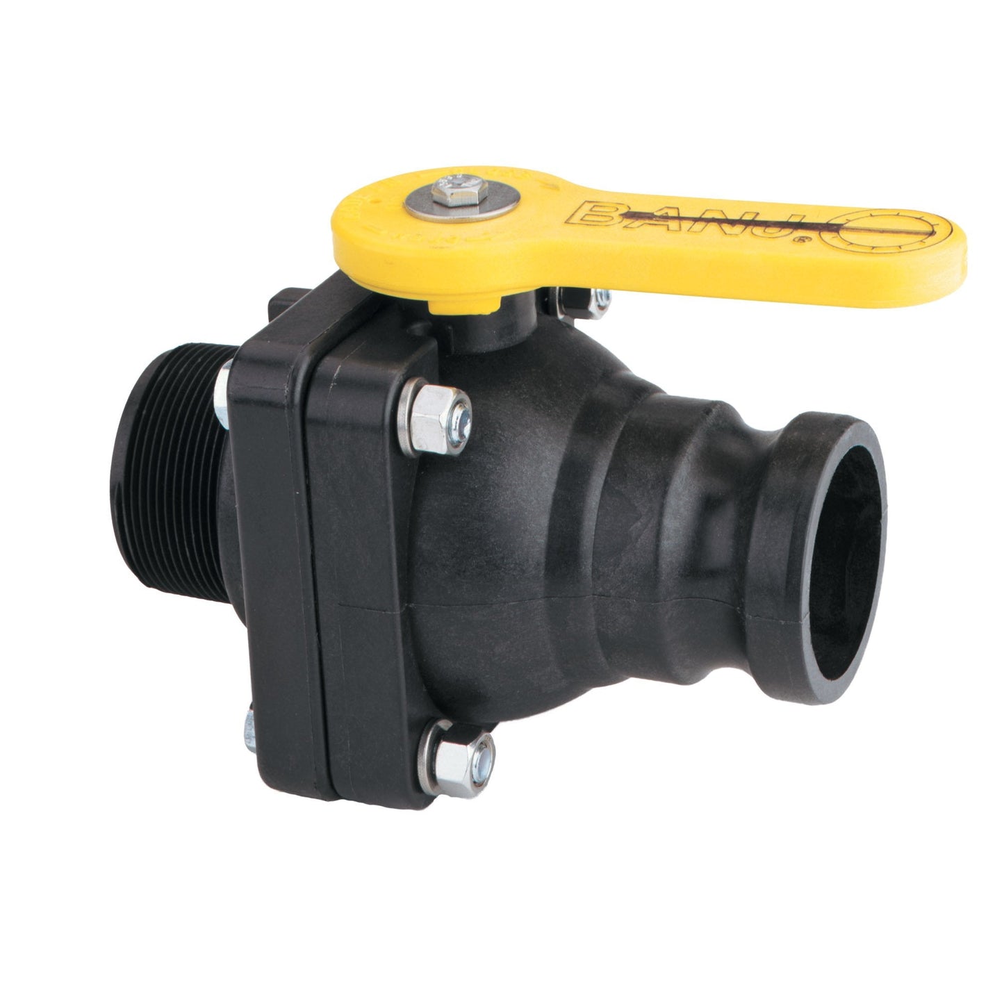 Banjo Vsfmt204Fp 2 Full Port Stubby Valve Male Adapter X Male Npt