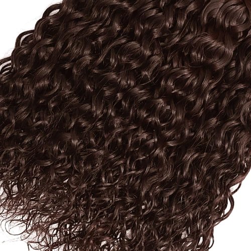Giginger Bundles Human Hair 16 18 20 Inch Chocolate Color 4 Deep Wave Human Hair Bundles Deep Curly Unprocessed Quick Weave Soft Sewn In Hair Extensions for Black Women