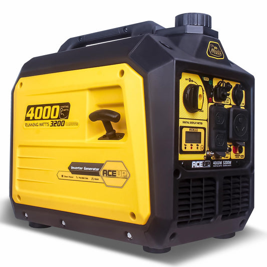 Aceup Energy 4000 Watt Portable Inverter Generator 149cc, Gas Quiet Generator for Home, RV-Ready, EPA Compliant