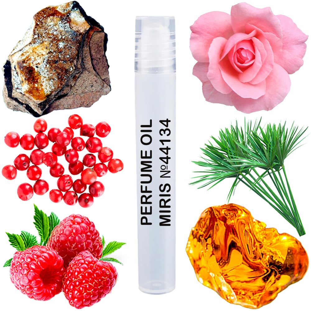 MIRIS No. 44134, Inspired by Rose No Man Lan, Long-Lasting Unisex Perfume Oil for Women & Men Roll-On, Rollerball 0.34 Fl Oz / 10 ml