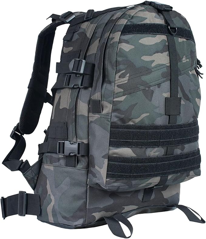 FOX OUTDOOR PRODUCTS Large Transport Pack | 37L Tactical Backpack with Compression Straps, Hydration Pocket & Modular Webbing
