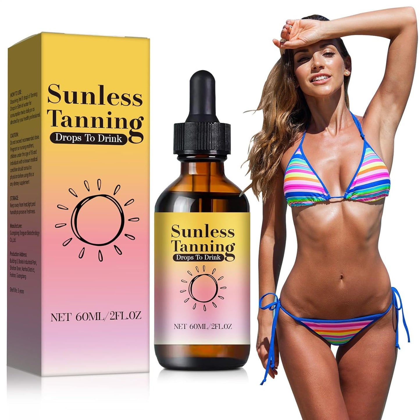 Tanning Drops Tanning Drops To Drink For Body(1PCS)