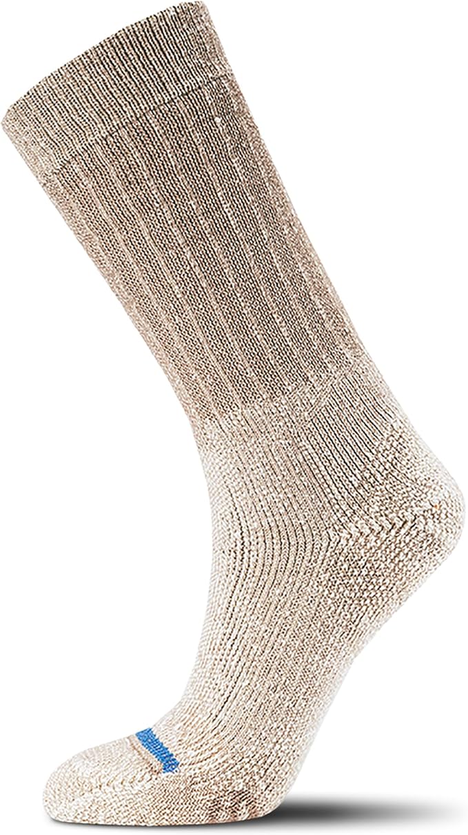 FITS Rugged Max Cushion Boot Socks, Heavy Expedition Hiking and Camping Essentials with Merino Wool Interior