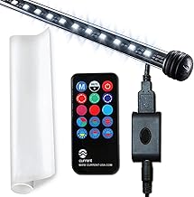 CURRENT USA 72" Serene Aquarium LED Background Light Kit | Fish Tank Lighting Backdrop Decoration Black 3D 125, 150, 180 G...