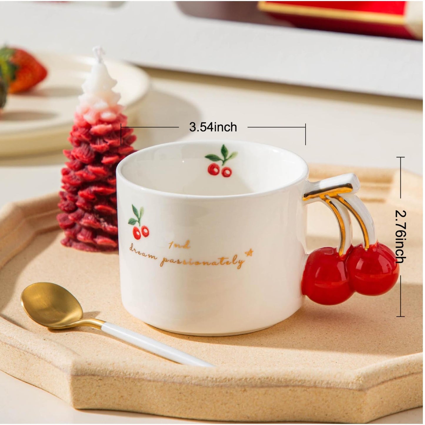 Best Friend Birthday Gifts.Birthday Gifts for Women,Girlfriend.Birthday Gifts for Bestie,teengirl,daughter,Cherry series gifts