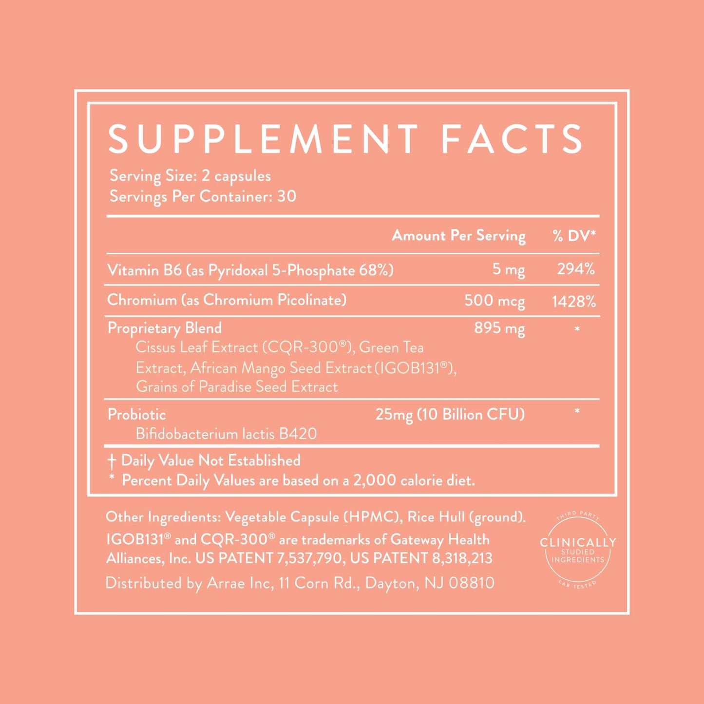 Arrae Lean & Define Duo MB-1 + Tone Gummies for Metabolic Support and Body Composition