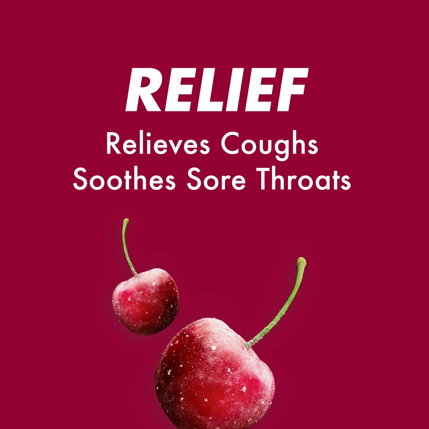 Halls Relief Cherry Cough Drops, Value Pack, 140 Drops (Pack of 5)