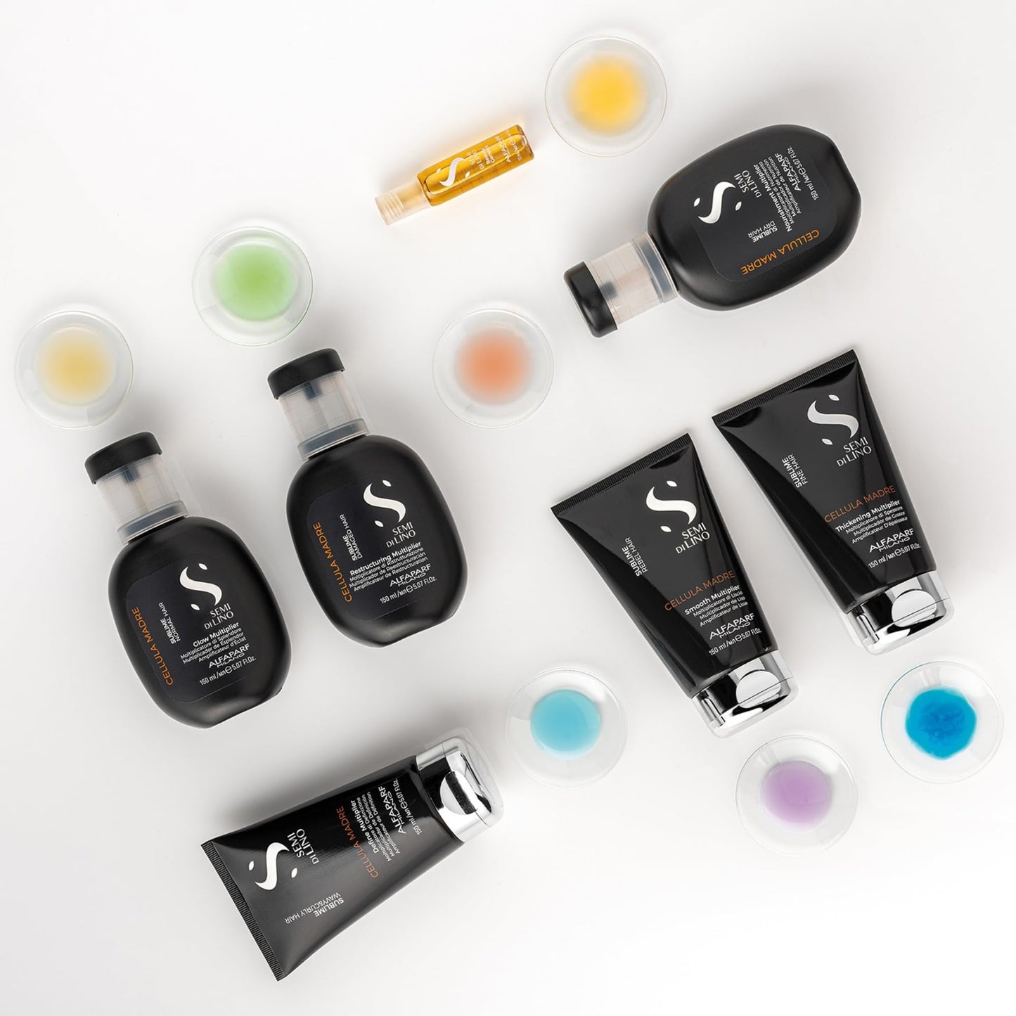 ALFAPARF MILANO Semi di Lino Sublime Cellula Madre Define Multiplier for Wavy and Curly Hair - Adds Definition and Control for H