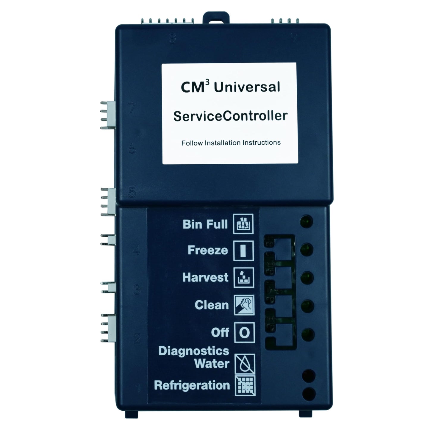 Replaces Part#12-2838-22, 12-2838-23, Universal Replacement Ice Maker Controller Board for Scotsman CM³ Series, Compatible with CME256, CME506, CME656, CME1356, CME1656, CME1856, CME2006 & More
