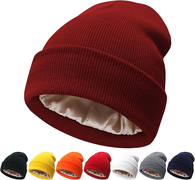 NPQQUAN Unisex Beanie Hats for Men Women Winter Knit Beanies