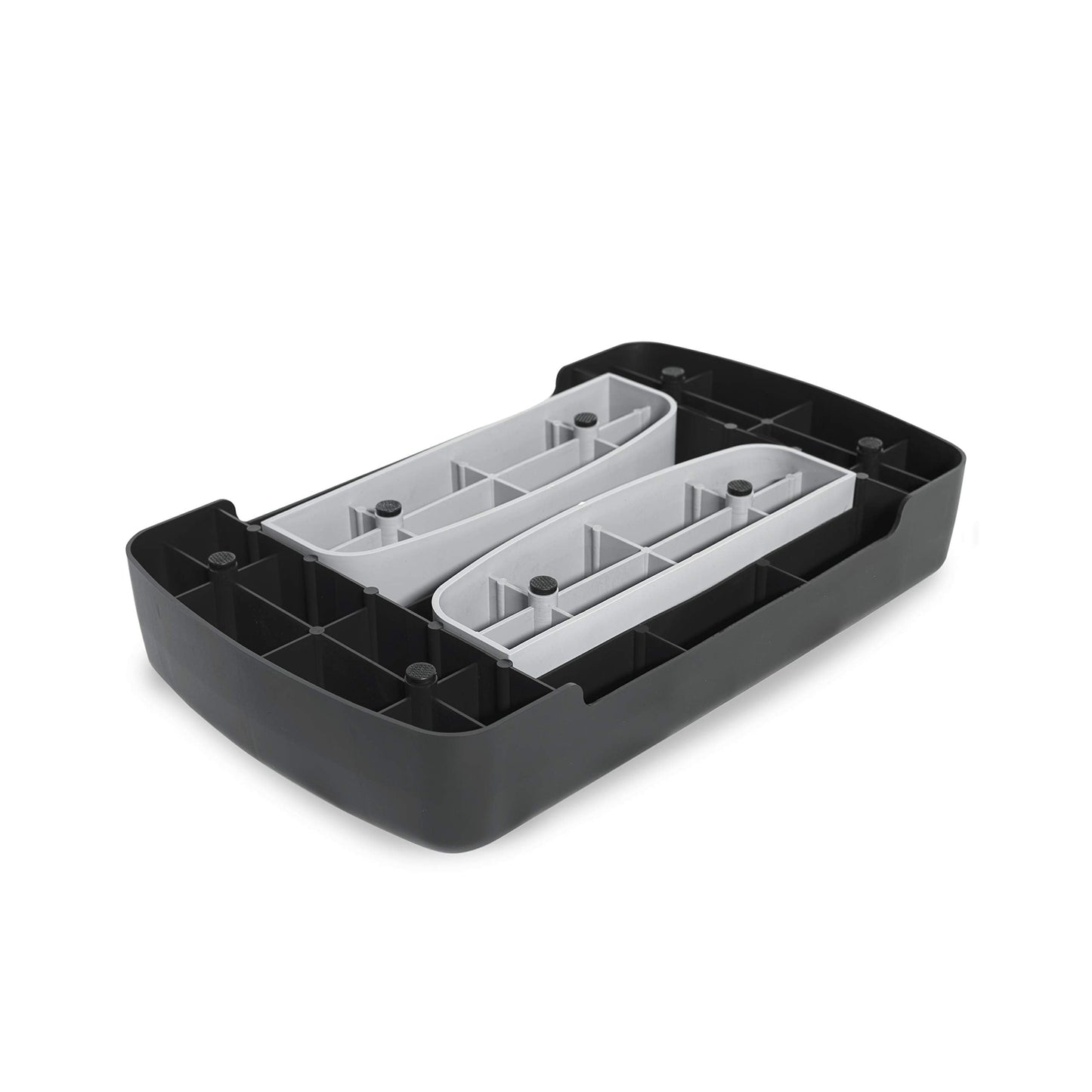 Tone Fitness Compact Aerobic Step Platform | Exercise Step, Black/Gray, Model: HHBA-TN001BK-2