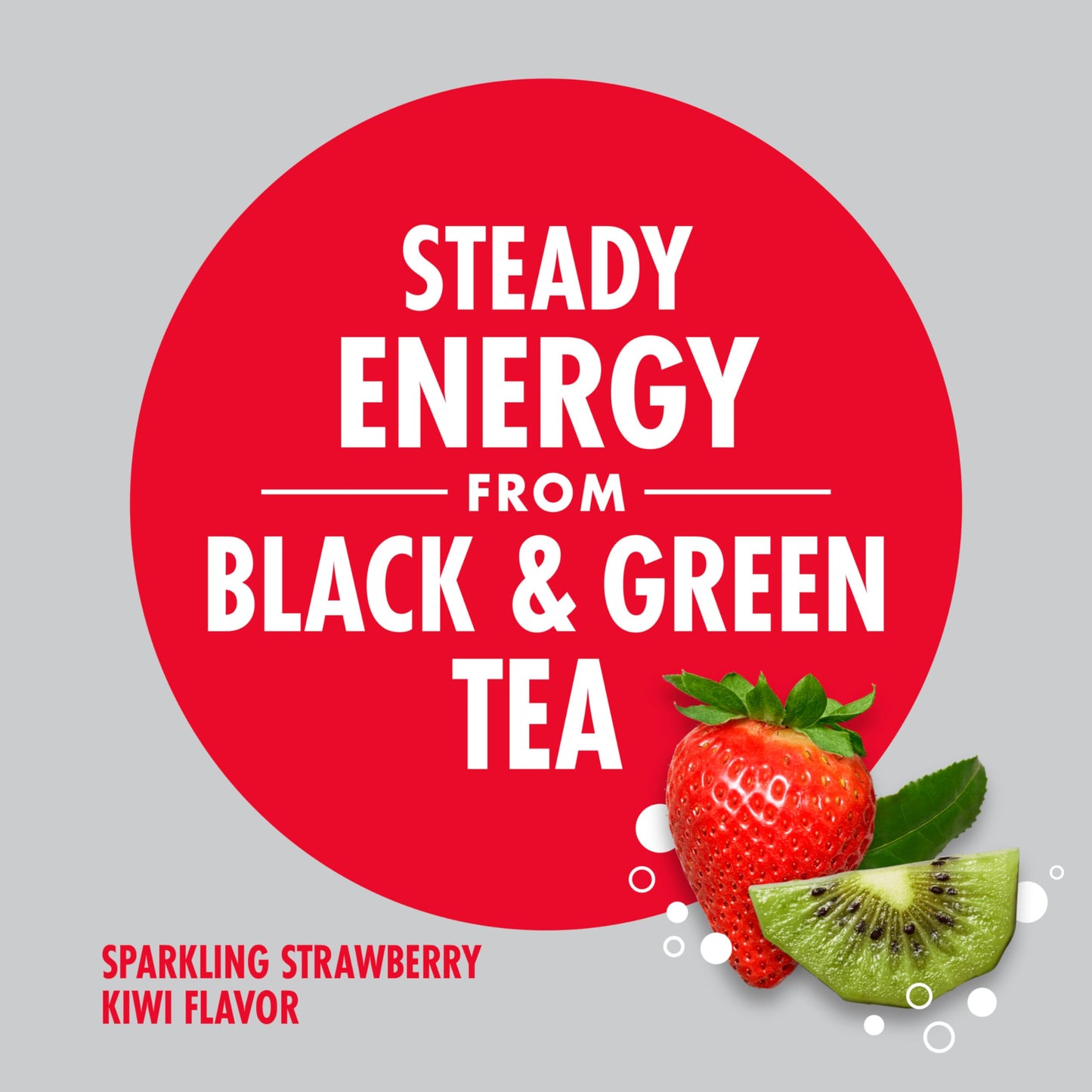V8 +SPARKLING ENERGY Strawberry Kiwi Energy Drink, Made with Real Vegetable and Fruit Juices, 11.5 FL OZ Can (6 Packs of 4)