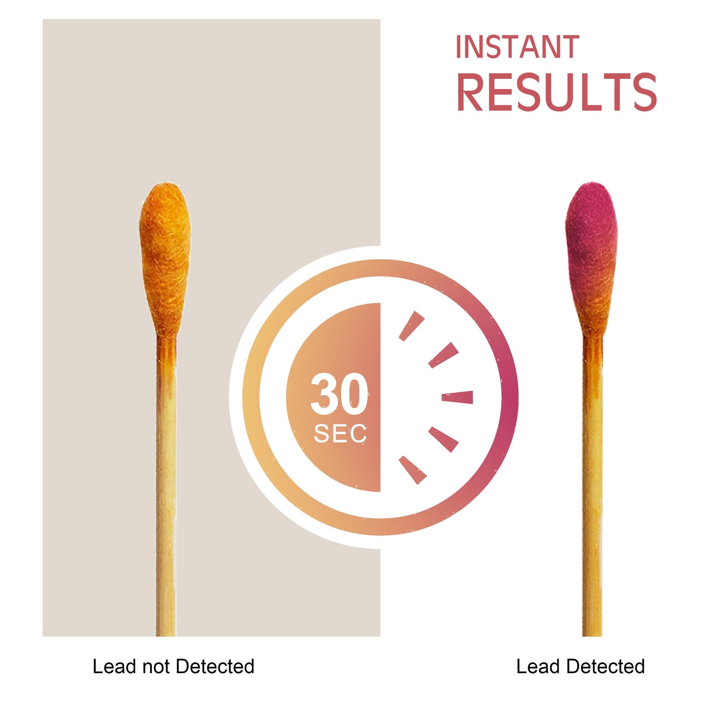 AAwipes Lead Test Swab Kit (60 Rapid Home Testing Swabs) 30-Second Results. Dip in Water. Home Use for All Surfaces - Painted, Dishes, Toys, Jewelry, Metal, Ceramics, Wood (LS60)