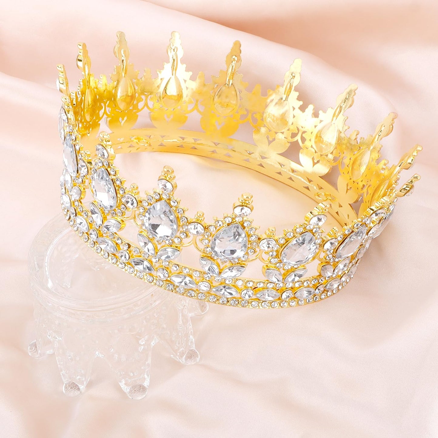 COCIDE Gold Crowns for Women Golden Costume Tiaras for Women Tiaras and Crowns for Girls Birthday Crown Halloween Party Decorati