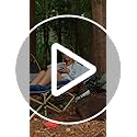 Overmont Oversized XL Camping Chair for Adults - 450lbs Support Heavy-Duty Padded Folding Chair with Side Pocket Cup Holde...