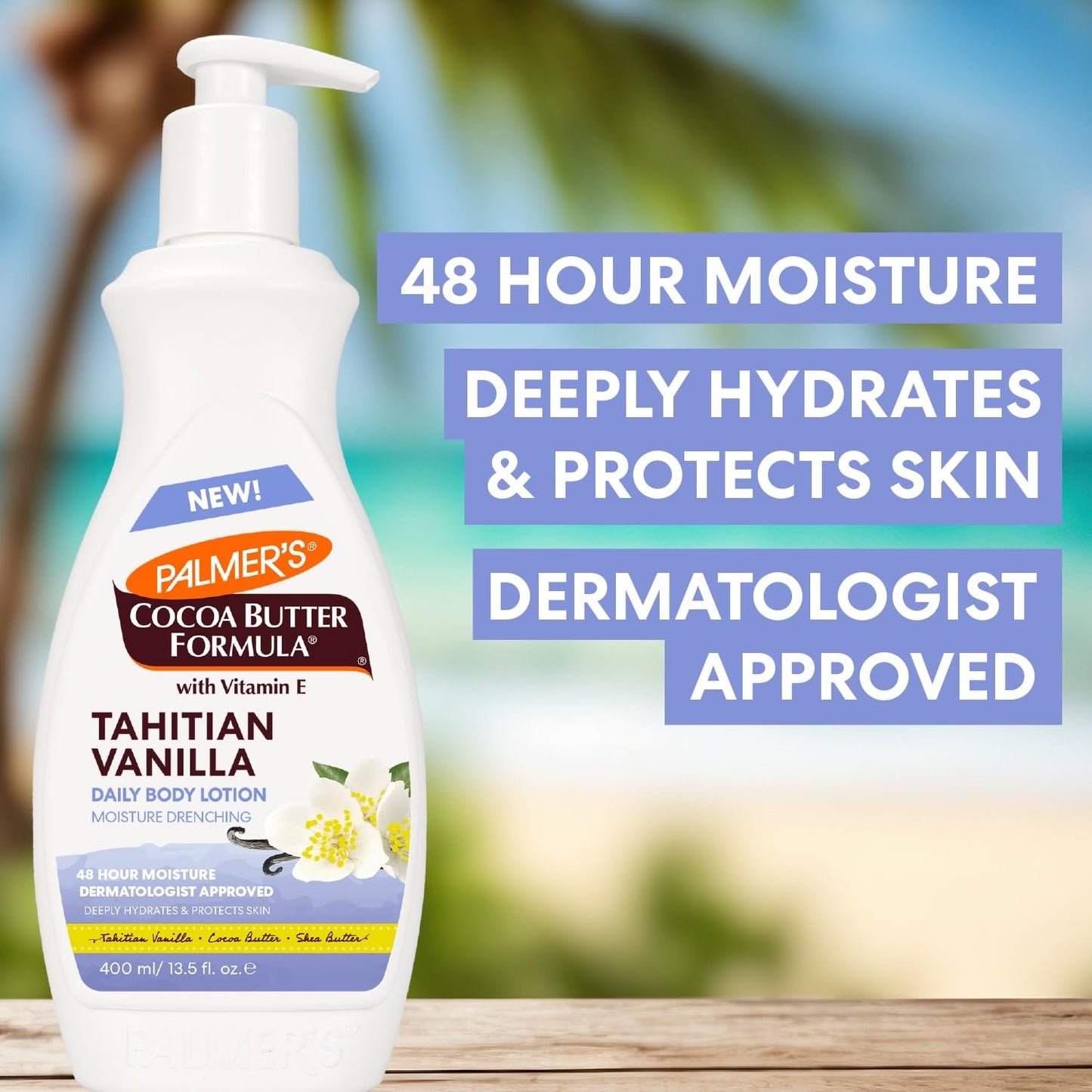 Palmer's Cocoa Butter Tahitian Vanilla Body Lotion 13.5 oz.