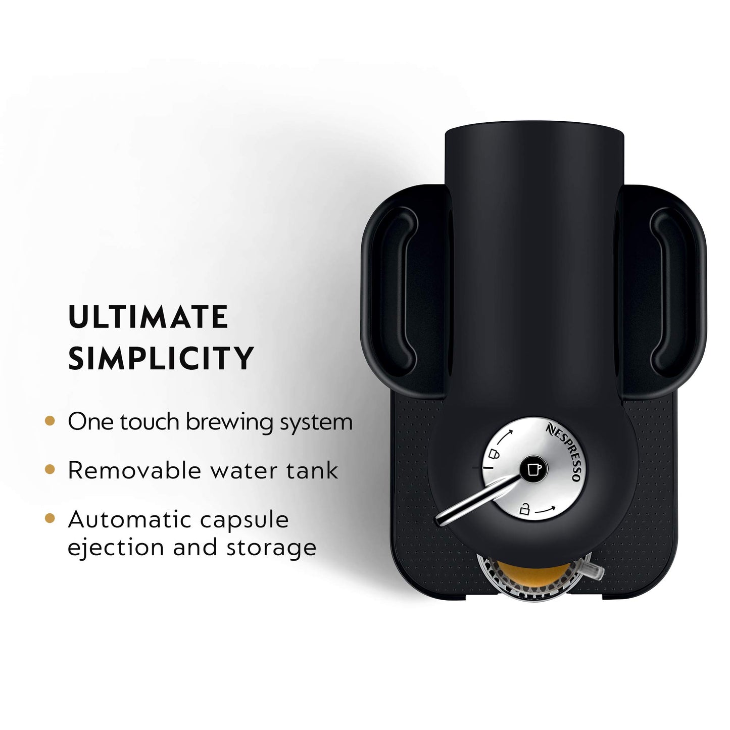 Nespresso Vertuo Coffee and Espresso Maker by Breville, Matte Black with Aeroccino Milk Frother