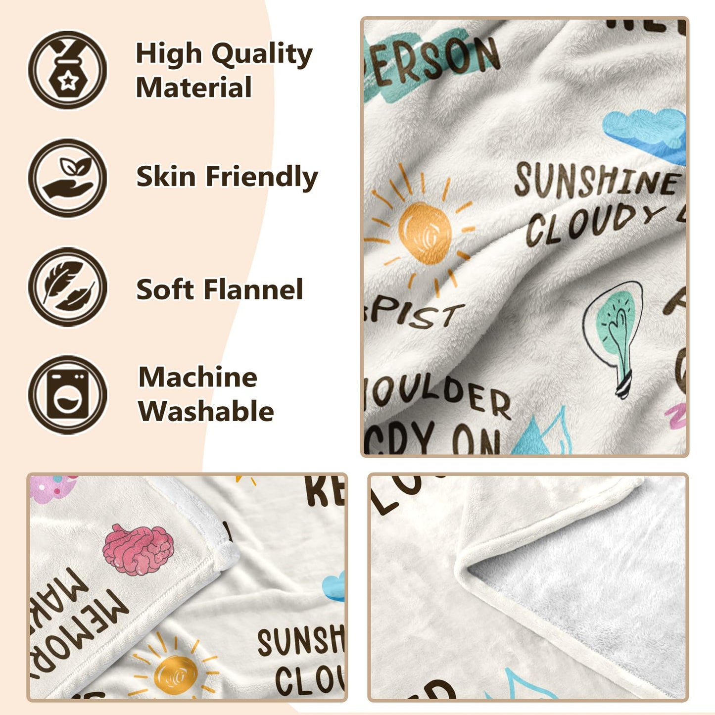 Gifts for Mom Birthday, Birthday Gift for Mom, Gifts for Mother, Mother Present for Valentines Christmas Mothers Day, Mommy Blanket, Anniversary Present Blanket to Mom from Daughter Son 60”x50”