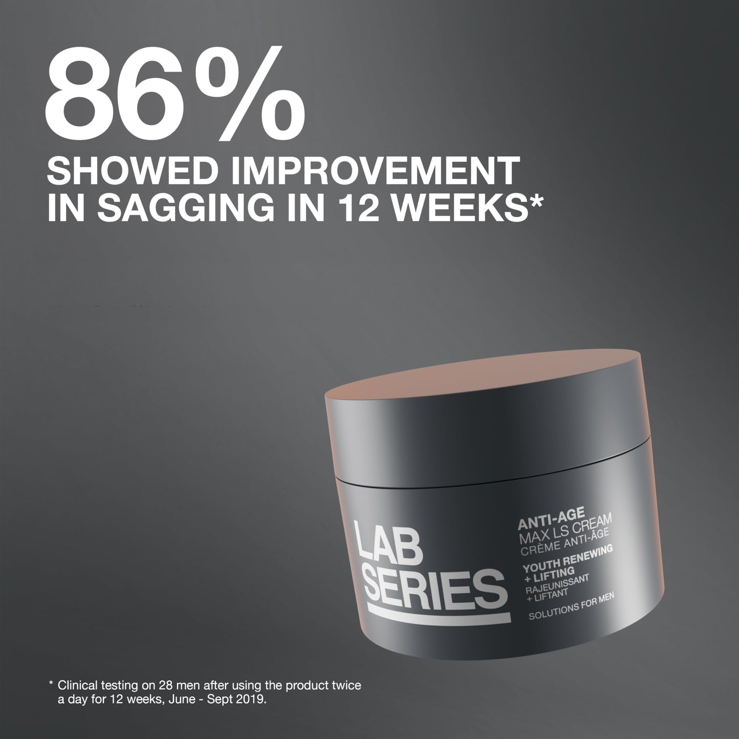 Lab Series Max LS Anti-Age Cream - Anti Aging Face Moisturizer - Face Lotion for Men - Visibly Reduces Fine Lines & Wrinkles, 1.