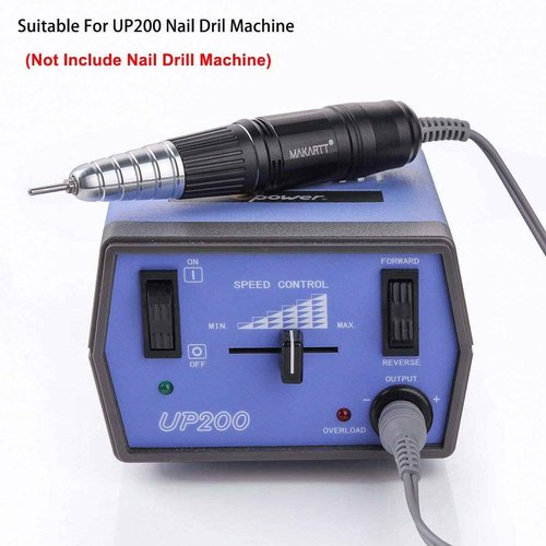 Makartt Nail Drill Bits Holder Dustproof Stand Displayer Bundle With Nail Drill Handpiece for Up200 Machine