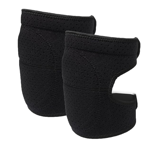 PANRRPERS Knee Pads with Thick Foam Adjustable Non-Slip Knee Pads for Work Garden Cleaning Flooring Yard Dance Yoga Construction Collision Avoidance Kneeling Sleevedd for Men