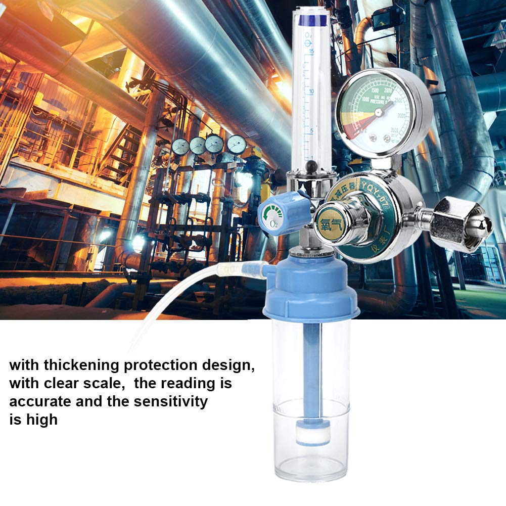 Oxygen Pressure Regulator， 0-100mpa, Professional Oxygen Gas Pressure Reducer Gauge Meter