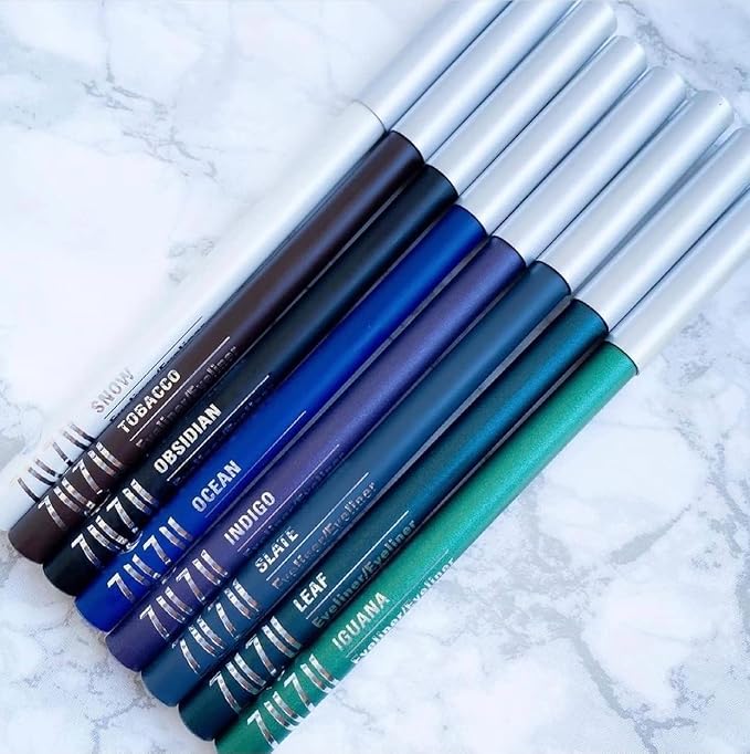 Zuzu Luxe Eye Defining Pencil (Obsidian- Black), Water-resistant Eye Liner