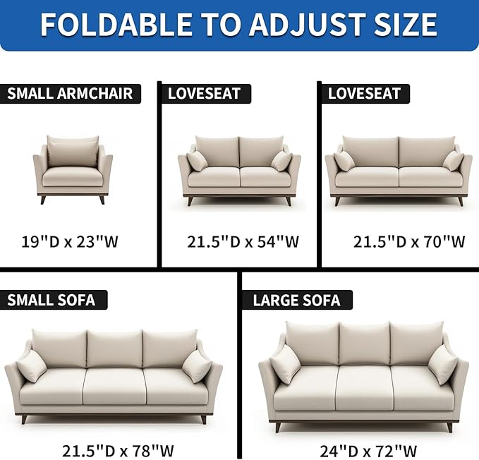 THMINS Heavy Duty Sofa Cushion Support Board for Sagging Sofas, 19''x 23'' Laminated Wood Sofa Cushion Support Board, Deep Support and Seat Protection