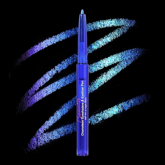 UCANBE Chameleon Eyeshadow & Eyeliner Gel Pencil - Multichrome Shifting Colors Metallic Glitter Eye Makeup,Waterproof Lon...